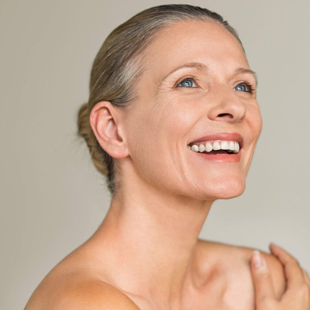 Woman anti ageing